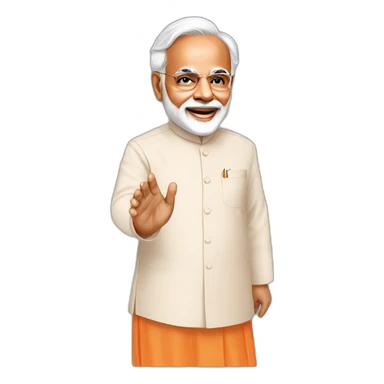 modi ji welcome sticker