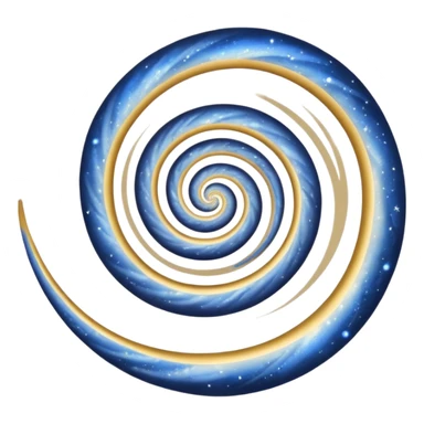 Spiral Galaxy sticker