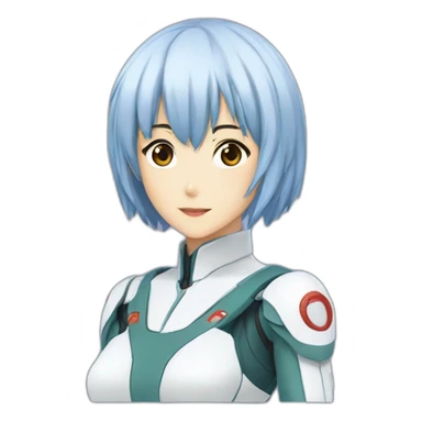 Rei Ayanami sticker
