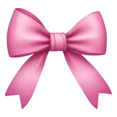 pink bow sticker