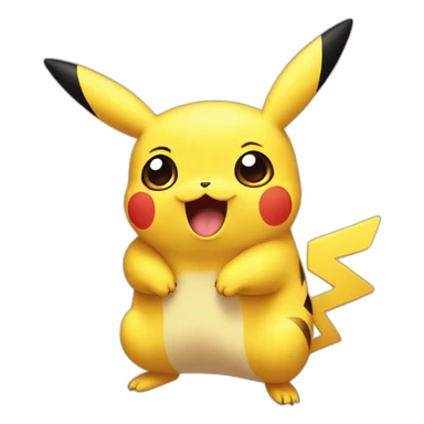 surprised pikachu sticker