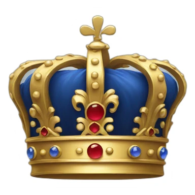 Royal crown sticker