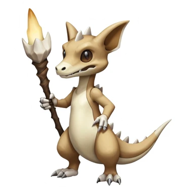 Cubone-Marowak-Fakémon-creature (full body) sticker
