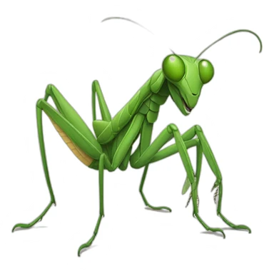Mantis sticker