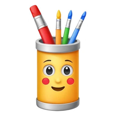 artist paint tubes piece  sticker