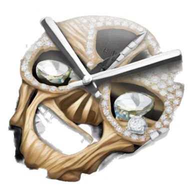 Piguet Royal Oak Skeleton daimond watch sticker