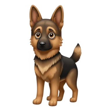 German Shepard sticker