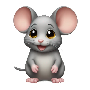  a chiby cute little mouse sticker