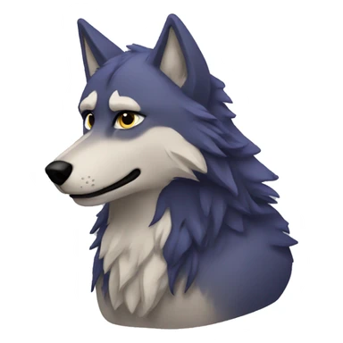 lone wolf twilight sticker