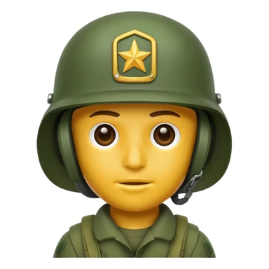 army soldier helmet REMOVE STAR sticker