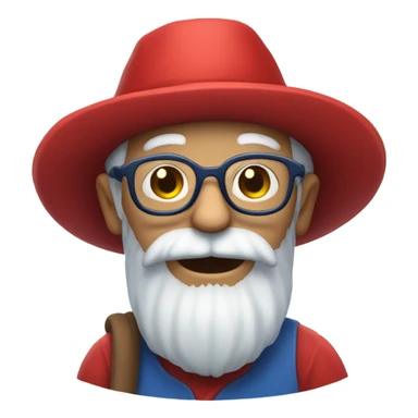 Papa Smurf sticker