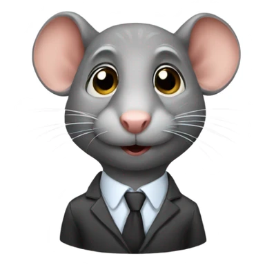 Rat Psychologist sticker