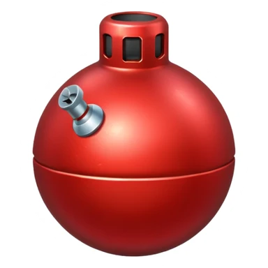 bomb icon sticker