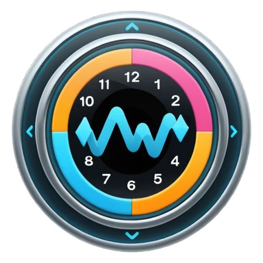 Стиль
Простые формы
Намёк на анимацию
Смещение, повтор, ритм
Иконки:
Run (следы движения)
Timer (обрыв дуги)
Music (волна в фазе)
Sync (несовпадающие круги)
Growth (стрелка-ритм)

 sticker