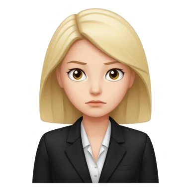 make me a person that works at AHCA and denies every medicare claim. make it a woman  sticker