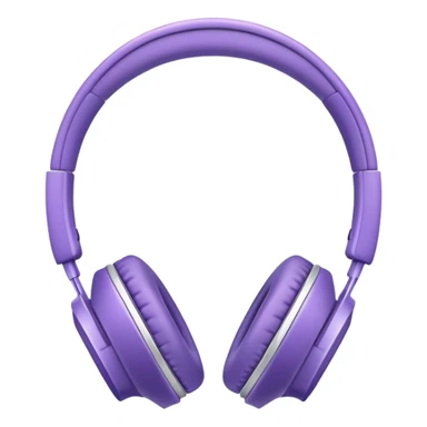 auriculares Apple lila sticker