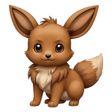 Eevee pokemon sticker