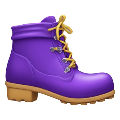 Purple Rain boots  sticker