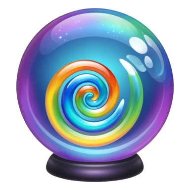 magic ball sticker