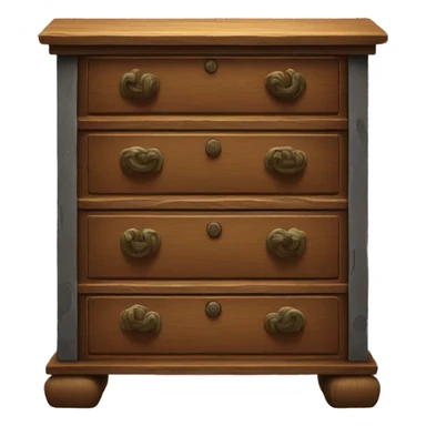 ancient chest of drawers sticker