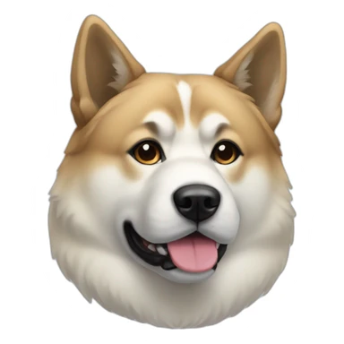 American akita sticker