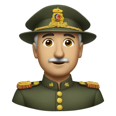 Francisco Franco sticker