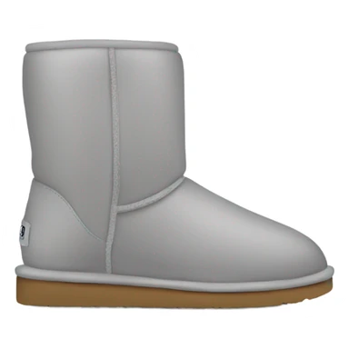 light grey uggs sticker
