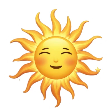 Sun and moon, planets  sticker