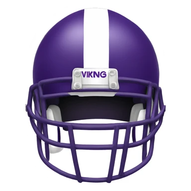 Minnesota Vikings helmet sticker