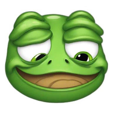 Pepe the frog crying happy tears sticker