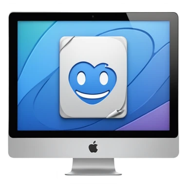 mac os mixed papers, wall paints, videos skeuomorphic sticker