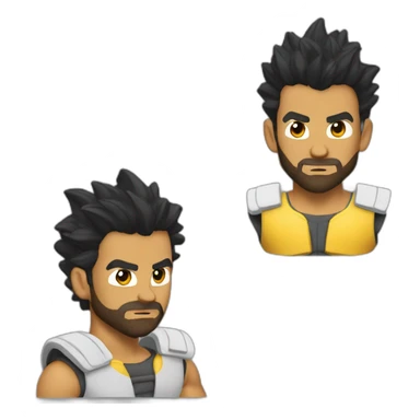 super saiya drake sticker