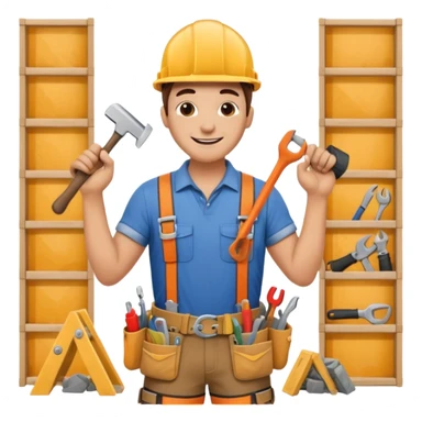 renovating apartment sticker