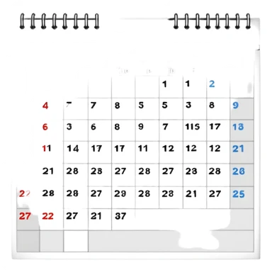 27 MARZO, calendar sticker