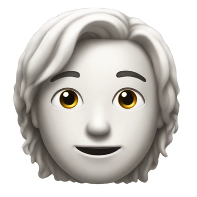 emoji with impresses face sticker