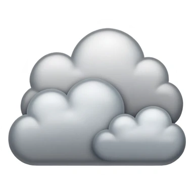 Cloudy season sticker