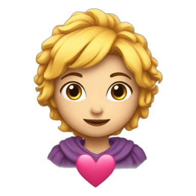 Coeur avec inscrit lina sticker
