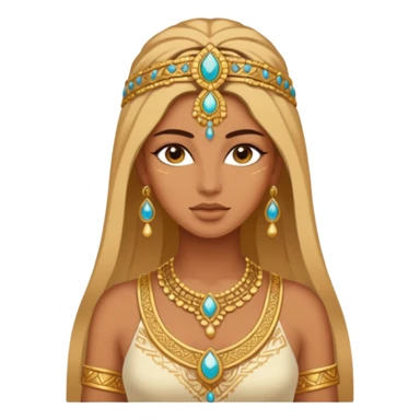 ejemplos diosa tanit vestimenta completa+ sticker