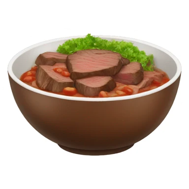beef bowl sticker