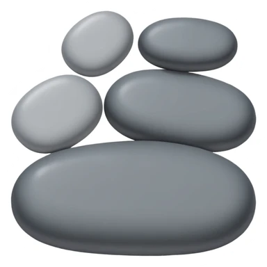 beautiful pebbles sticker