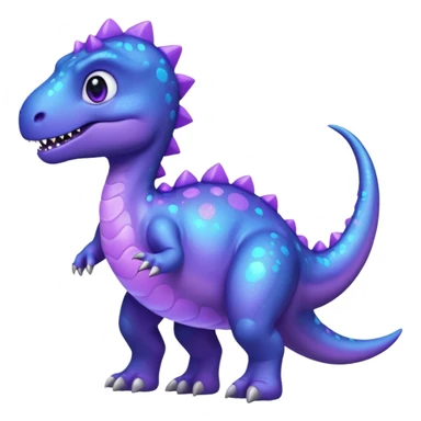 little celestial dinosaur sticker