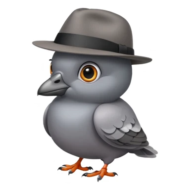 pidgeon spy sticker