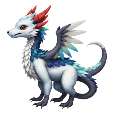 "Dutch Angel Dragon"-Trico-Silvally-Vernid-Sergal-hybrid-fusion sticker