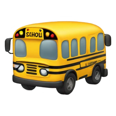 Inside a school bus sticker