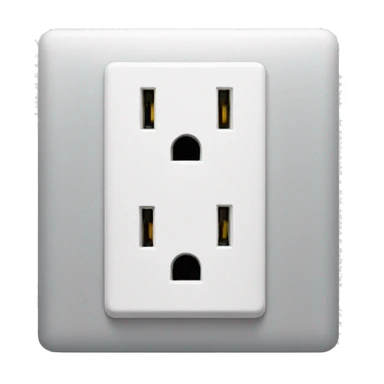 power socket sticker