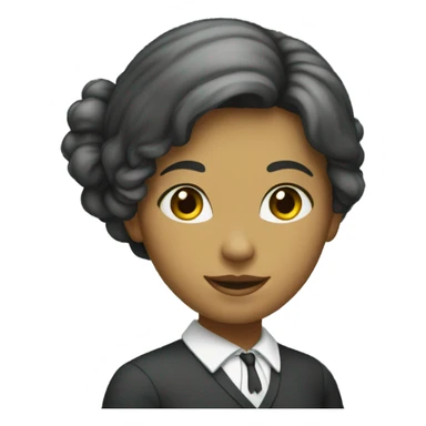 a schoolgirl leader who is on the chalkboard sticker