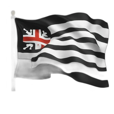 Bretagne flag sticker