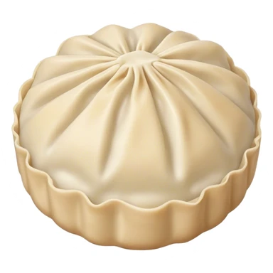 a single buuz Mongolian steamed dumpling  sticker