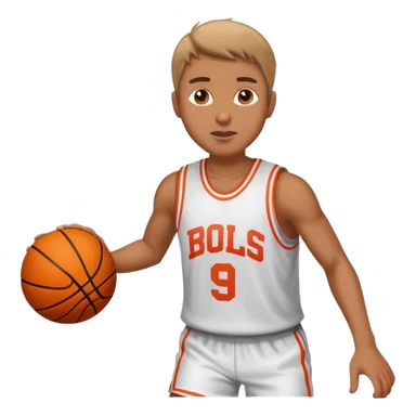 man basketball sticker
