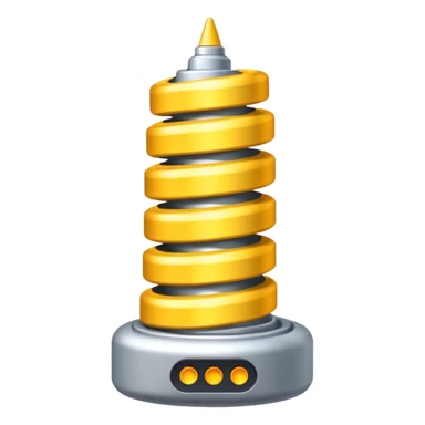 Create a "Power Twister", also known as a "Spring bar" sticker